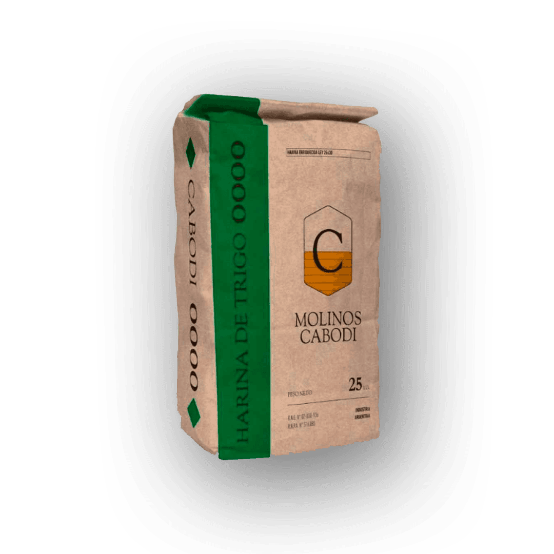 Harina de trigo cabodi 0000 - bolsa 25 kg