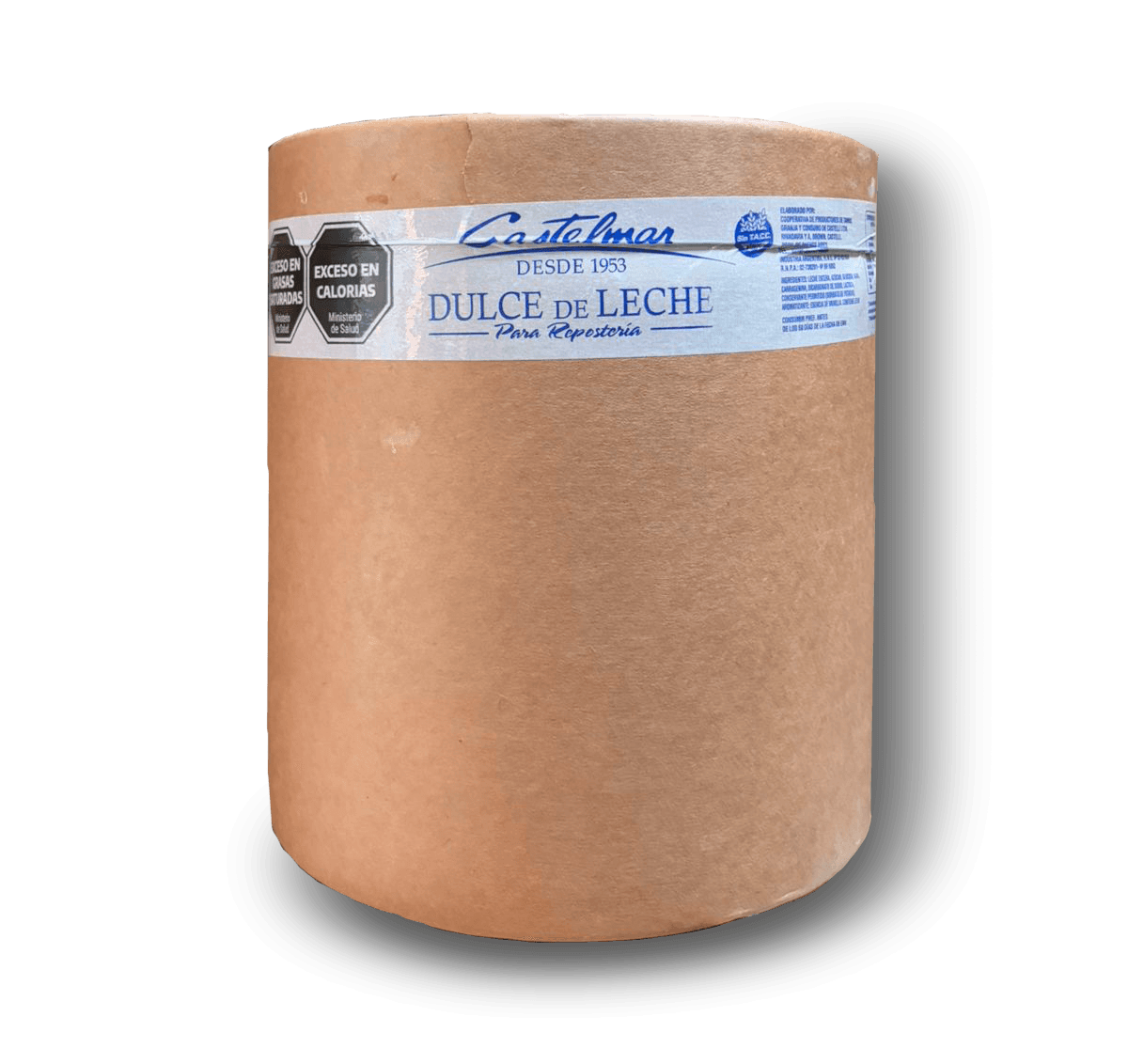 Dulce de leche repostero castelmar - pote 10 kg