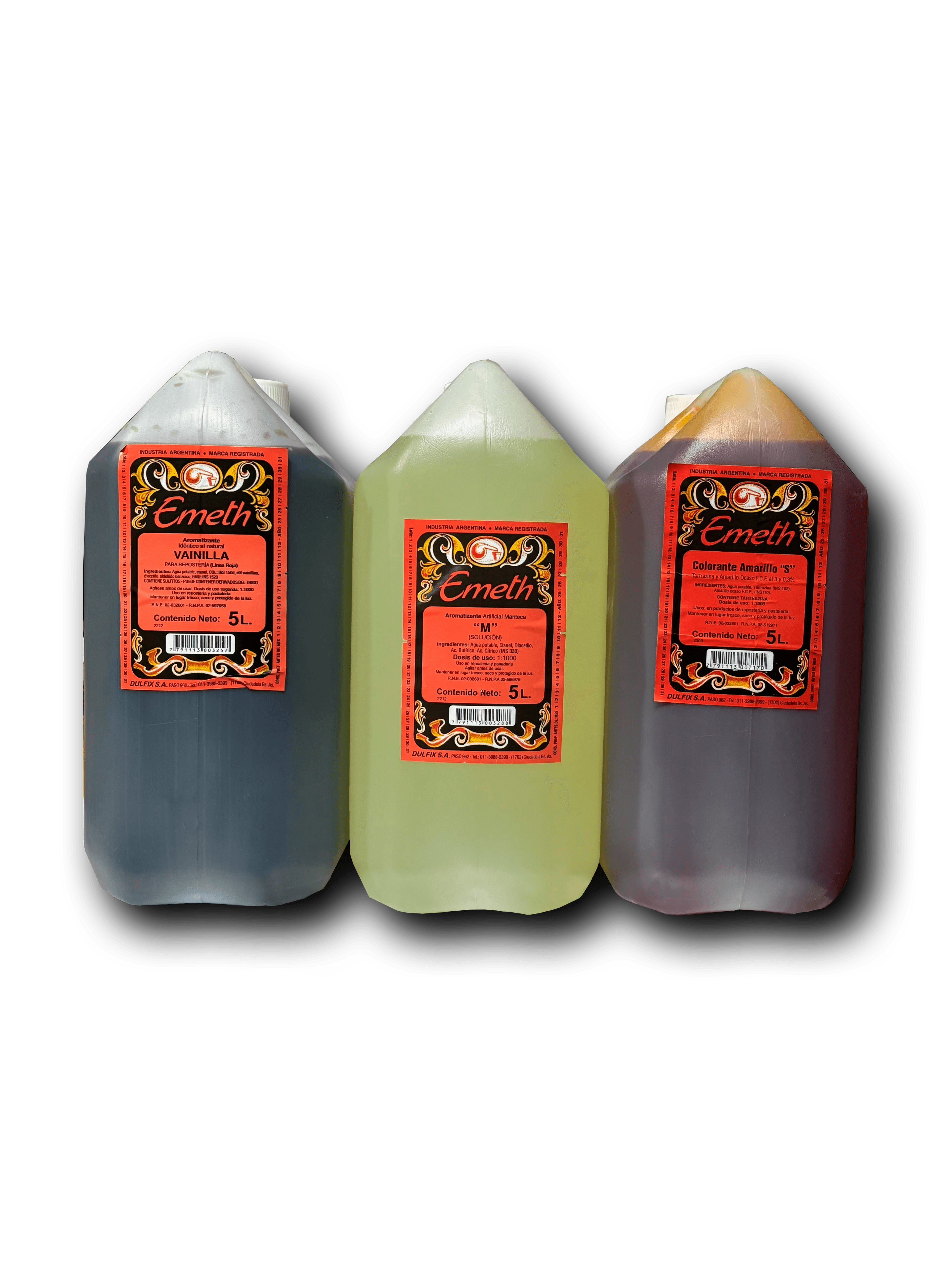 Colorante emeth líquido caramelo - bidón 5 l