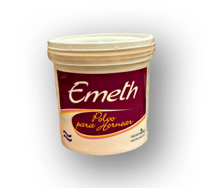 Polvo para hornear emeth - balde 3 kg