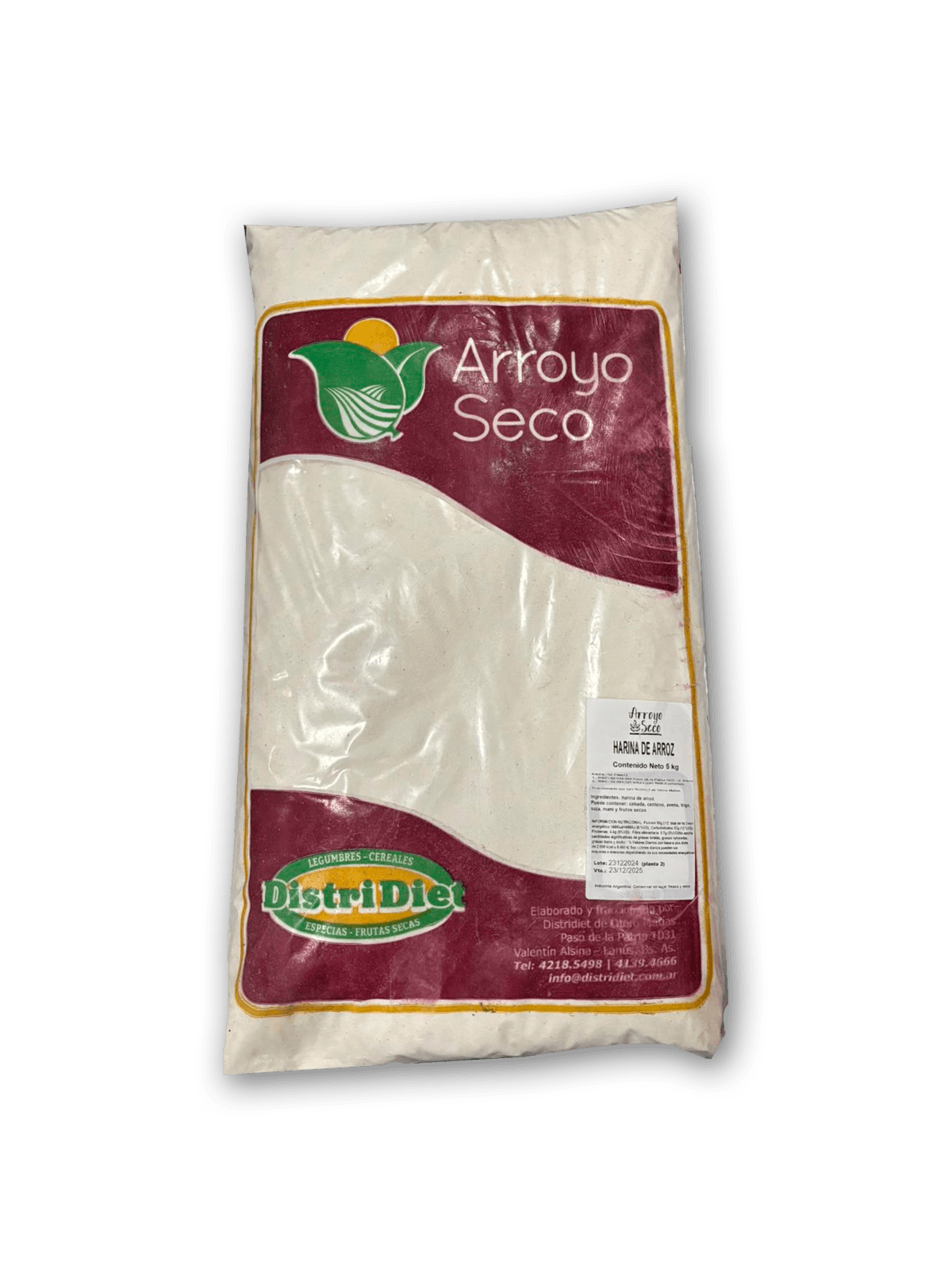 Harina de arroz - bolsa 5 kg