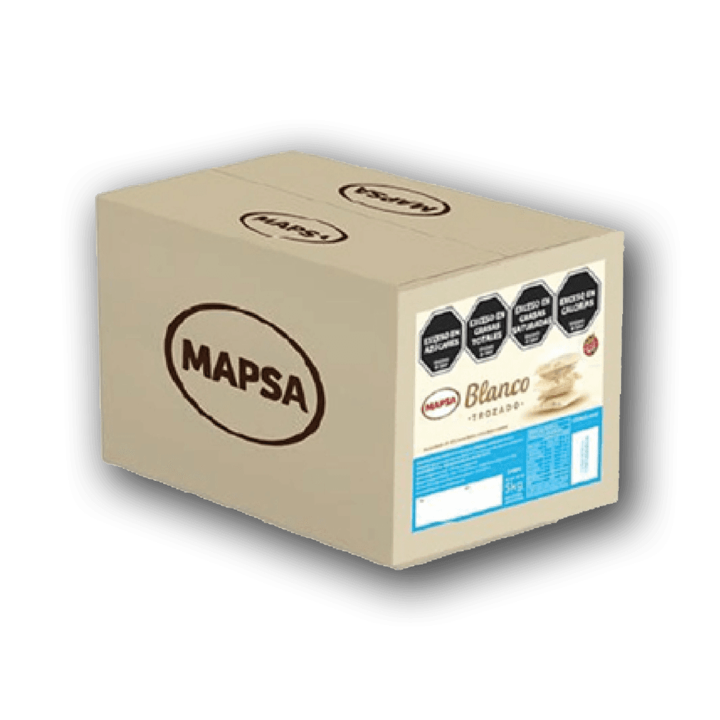 Baño de reposteria blanco mapsa - caja 5 kg