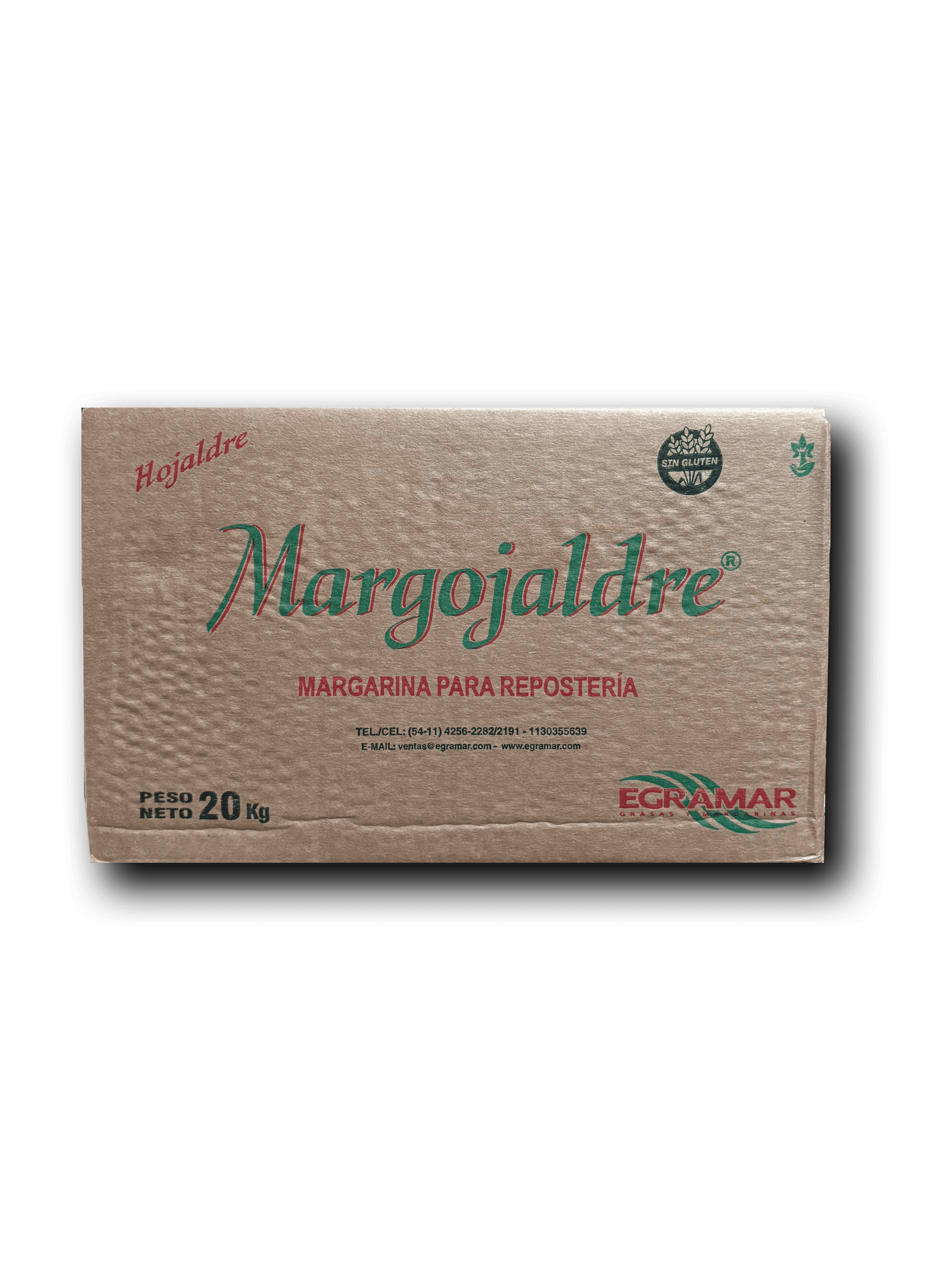 Margojaldre - caja 2 x 10 kg