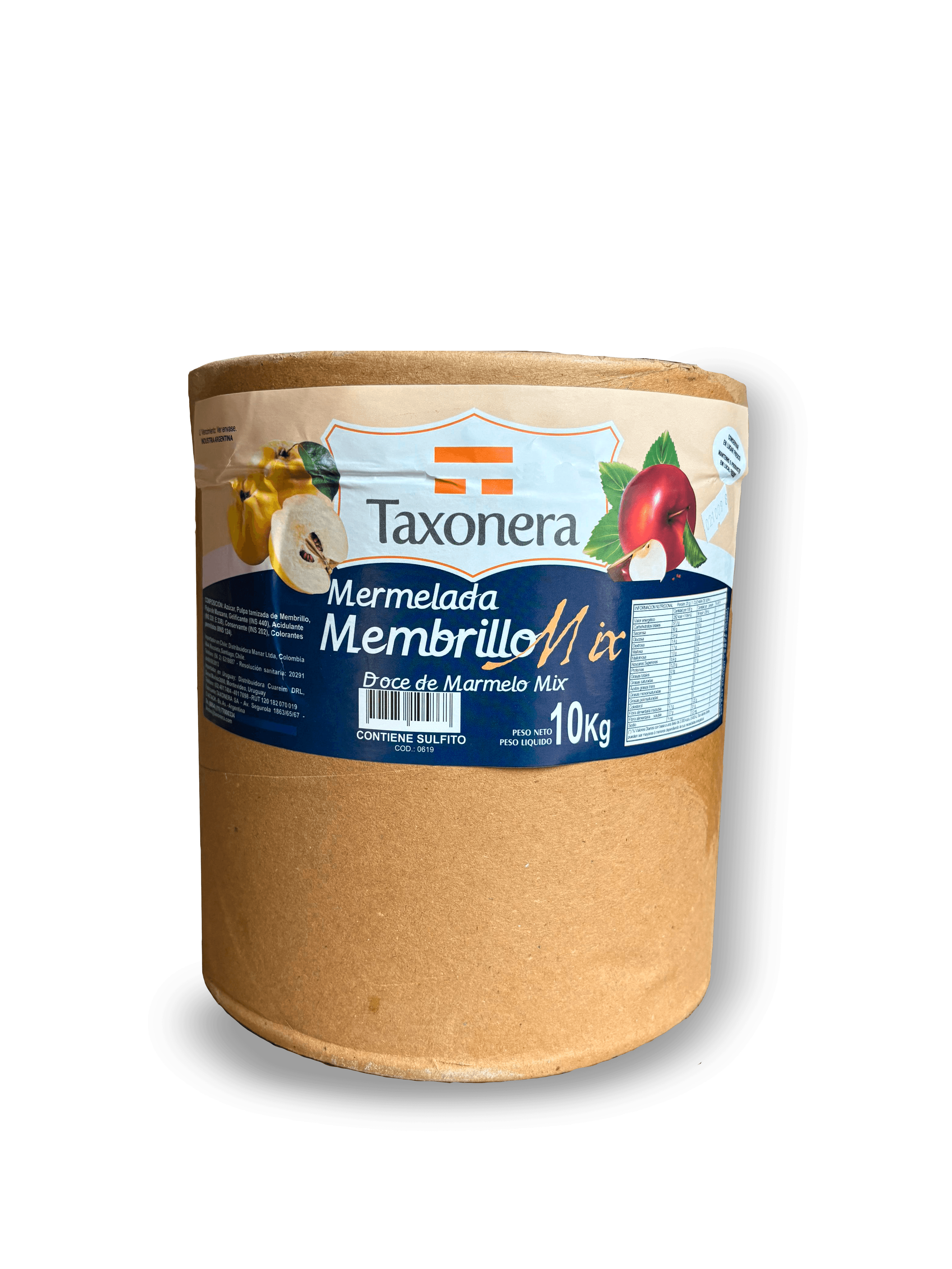 Mermelada membrillo taxonera mix - pote 10 kg