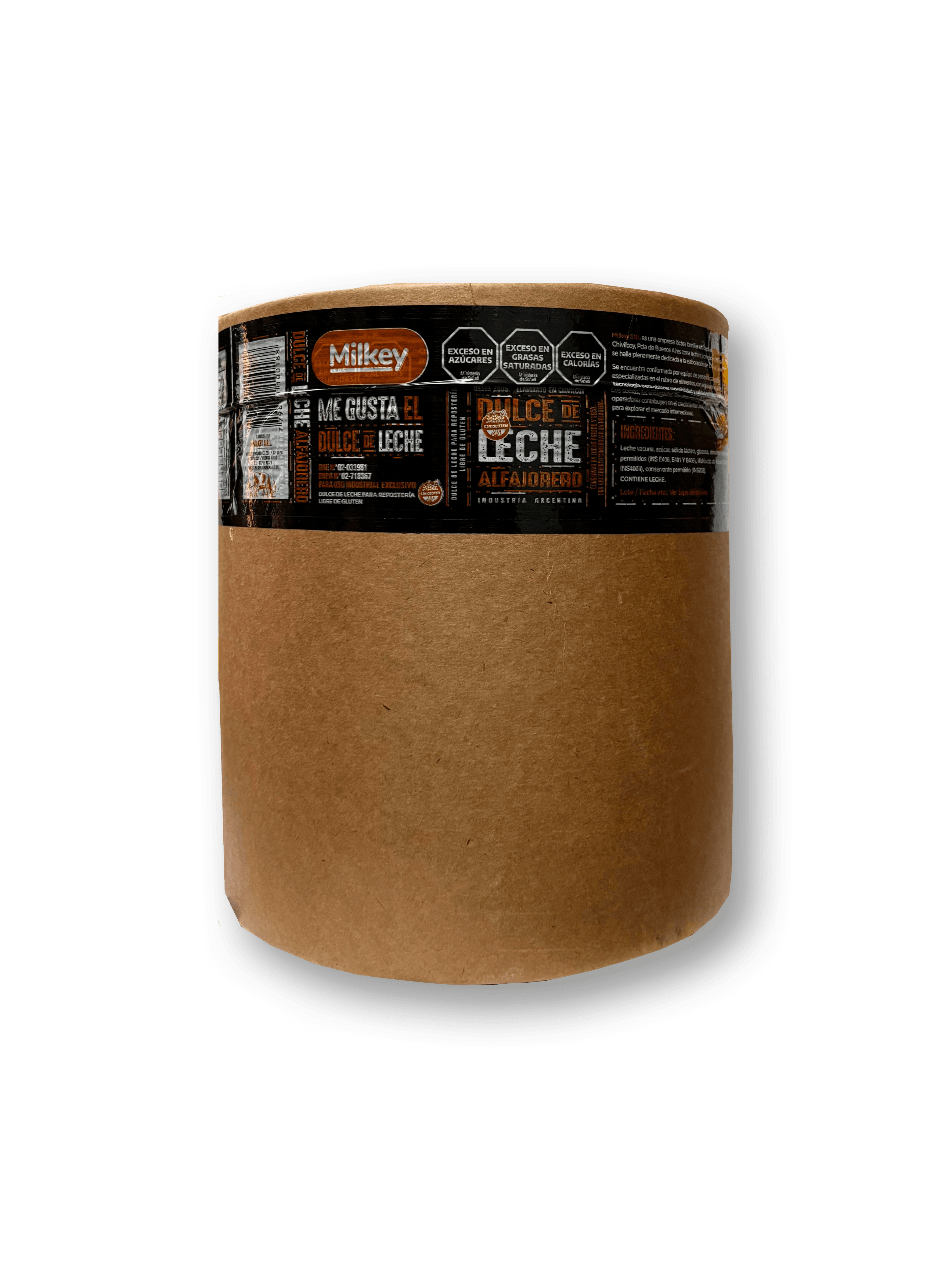 Dulce de leche alfajorero milkey - pote 10 kg