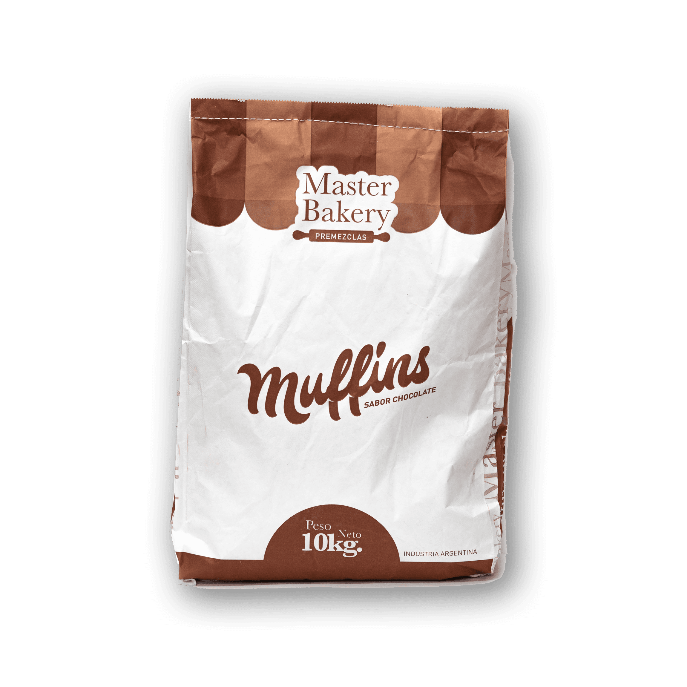 Premezcla de muffin de chocolate master bakery - bolsa 10 kg