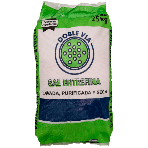 Sal entrefina - bolsa 25 kg