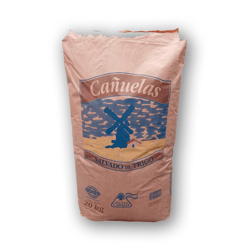 Harina de salvado cañuelas - bolsa 20 kg
