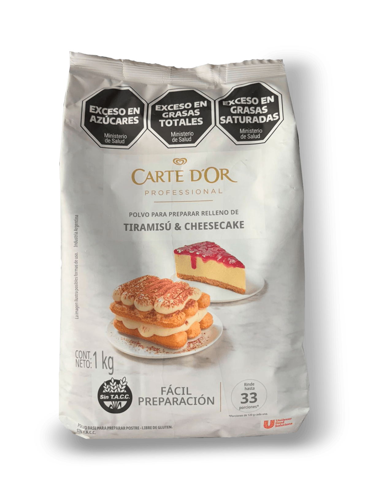 Tiramisú y cheesecake carte d'0r - bolsa 1 kg
