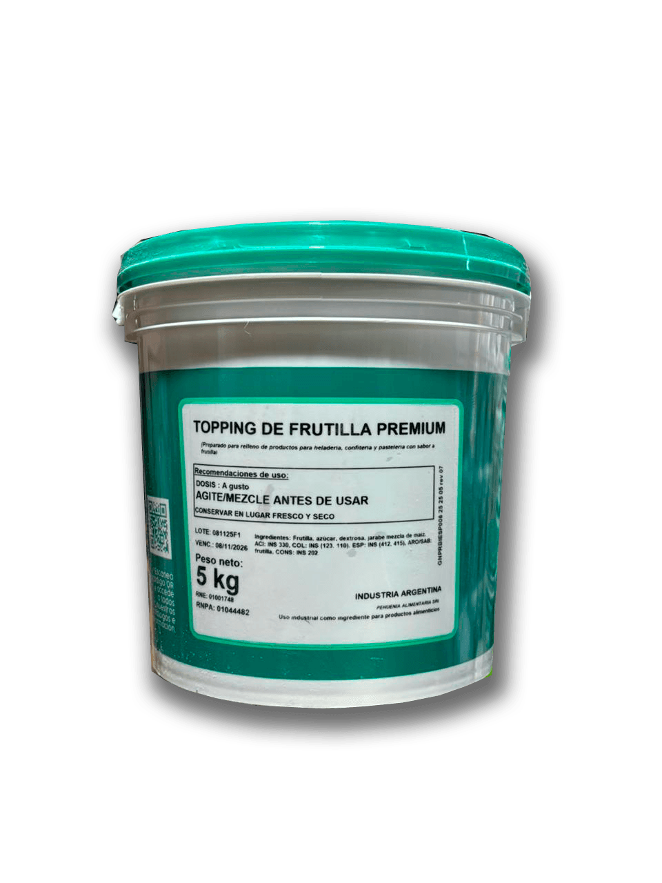 Variegatto pehuenia frutilla premium - balde 5 kg