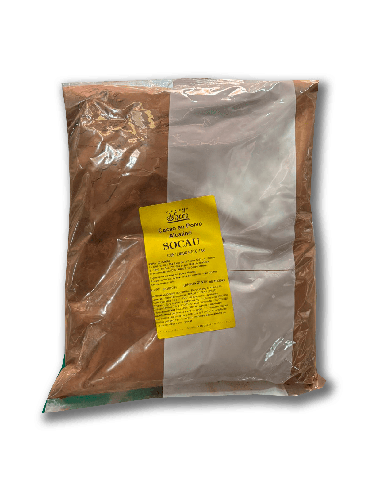 Cacao en polvo socau