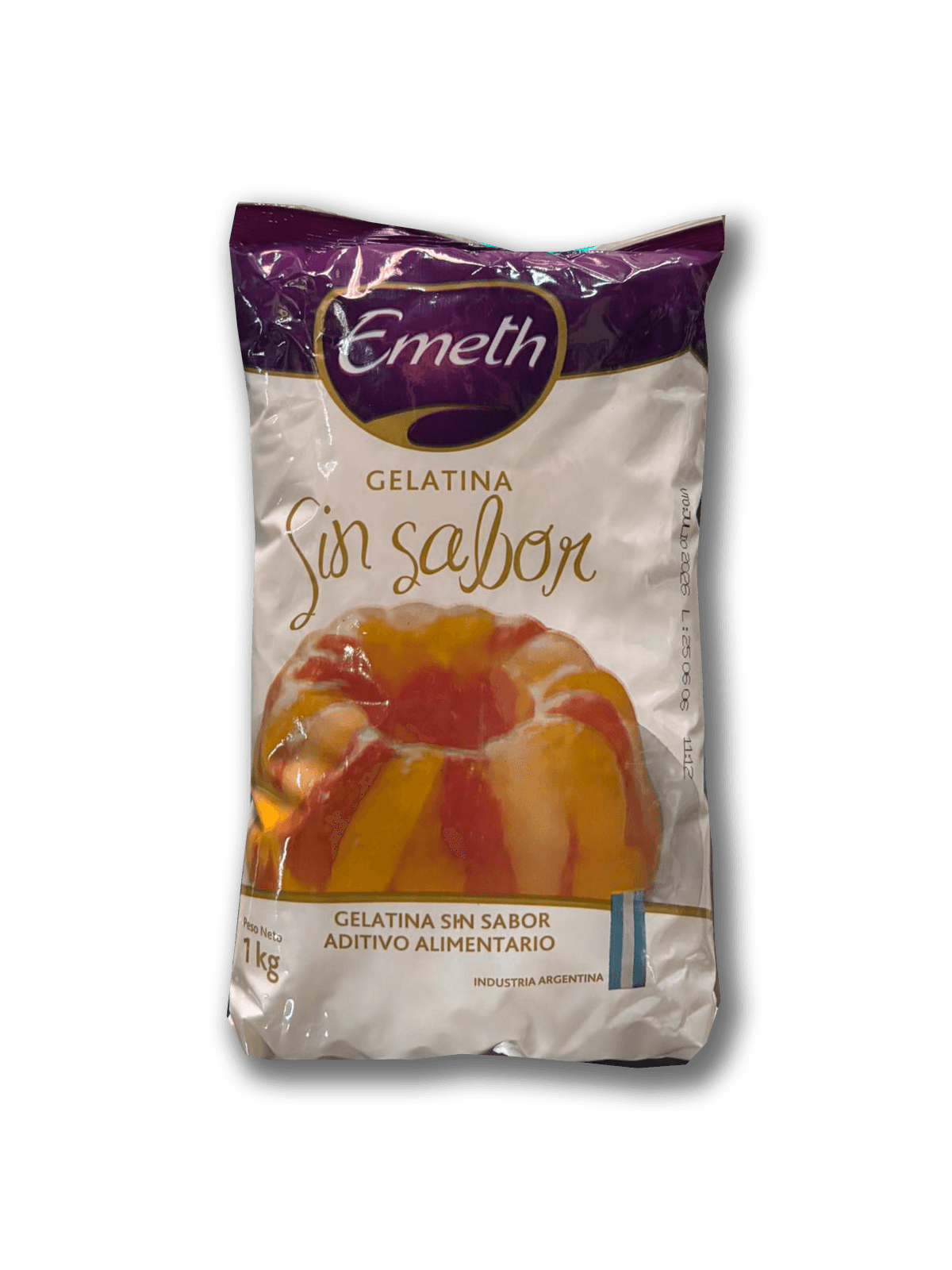 Gelatina sin sabor emeth - bolsa 1 kg