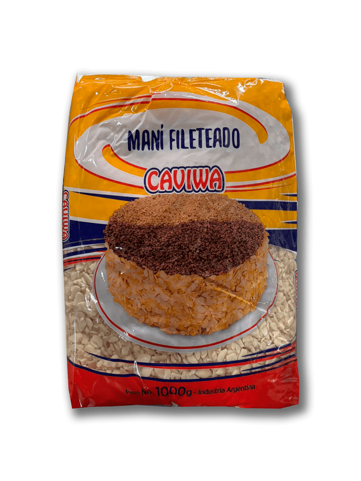 Maní fileteado caviwa - bolsa 1 kg