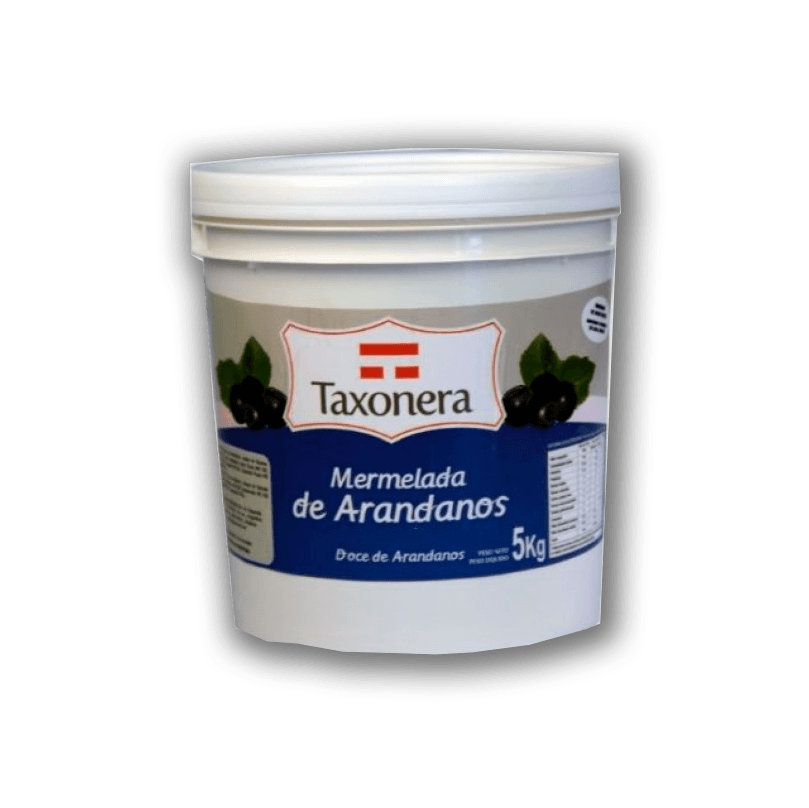 Mermelada arandanos taxonera - balde 5 kg