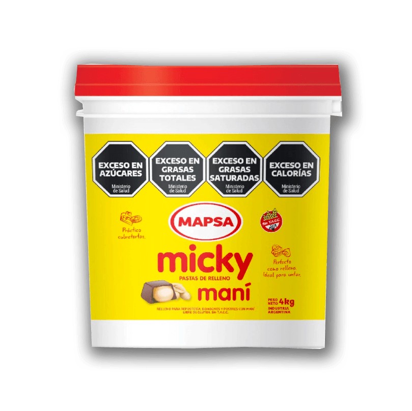 Pasta sabor maní mapsa - pote 5kg