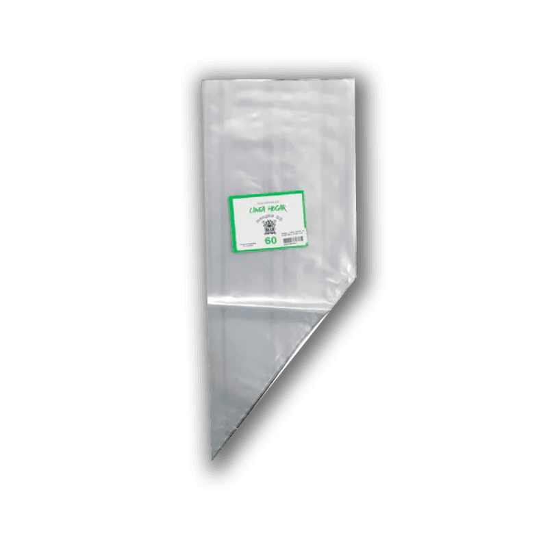 Mangas descartables plástico bb n° 60 - 10 un