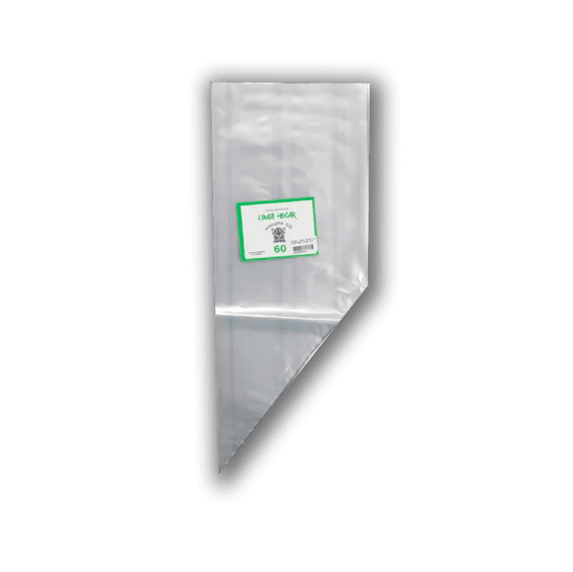 Mangas descartables plástico bb n° 50 - 10 un