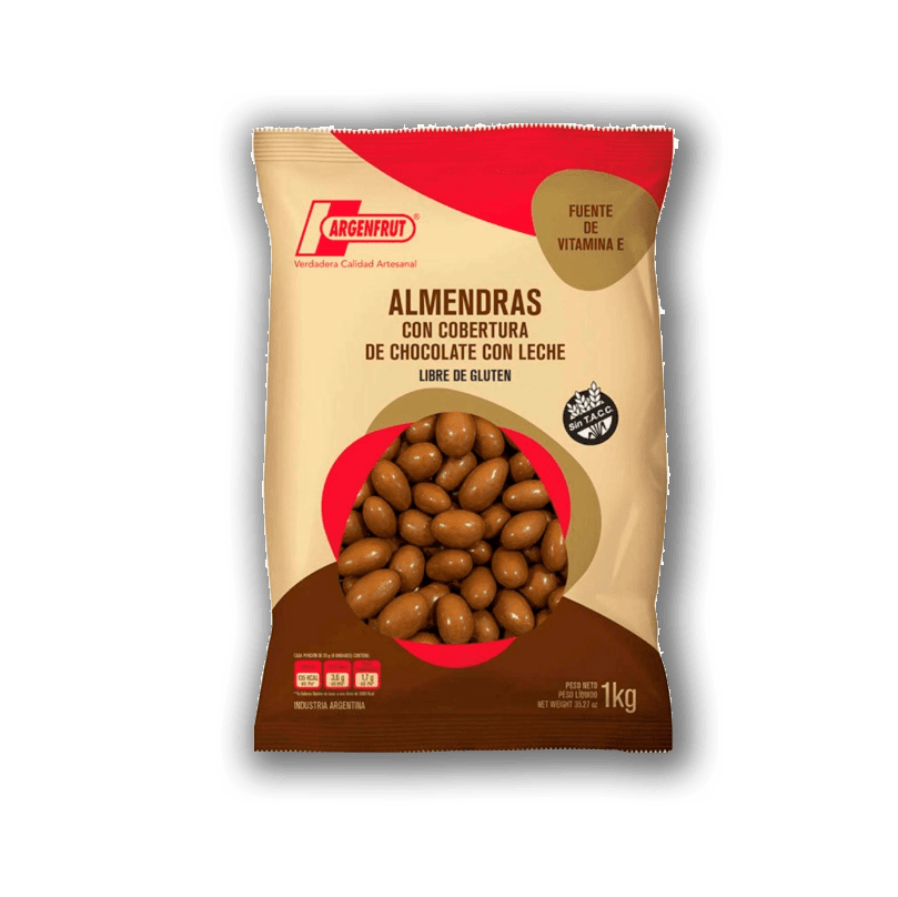 Almendras con chocolate - Argenfrut