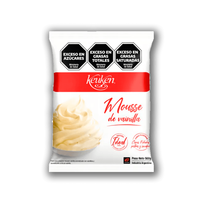 Premezcla de mousse de vainilla lodiser - bolsa 500 g