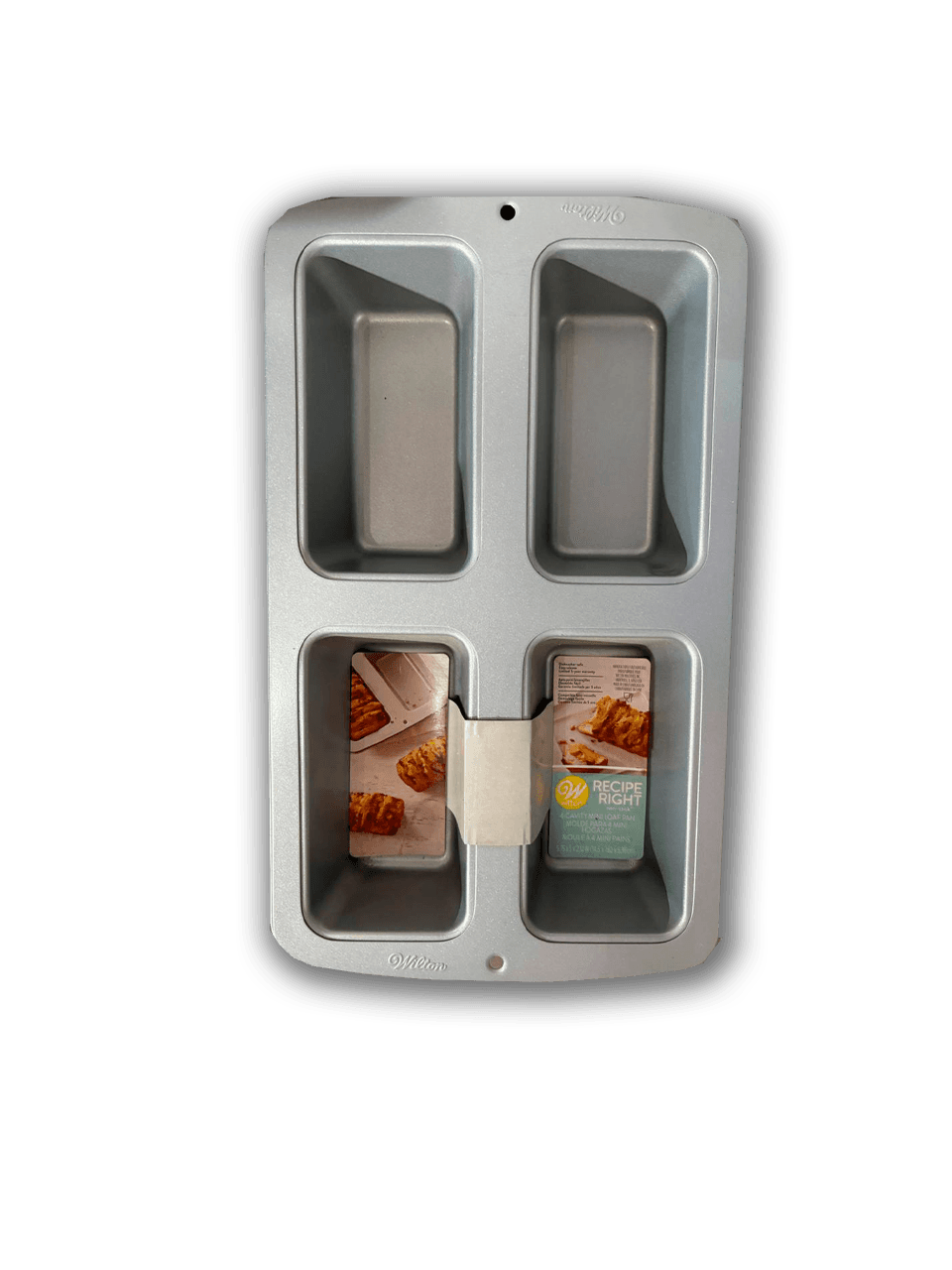 Moldes para cuatro mini Hogazas - Wilton