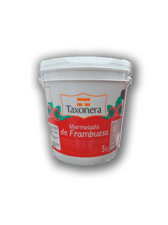 Mermelada frambuesa taxonera - balde 5 kg