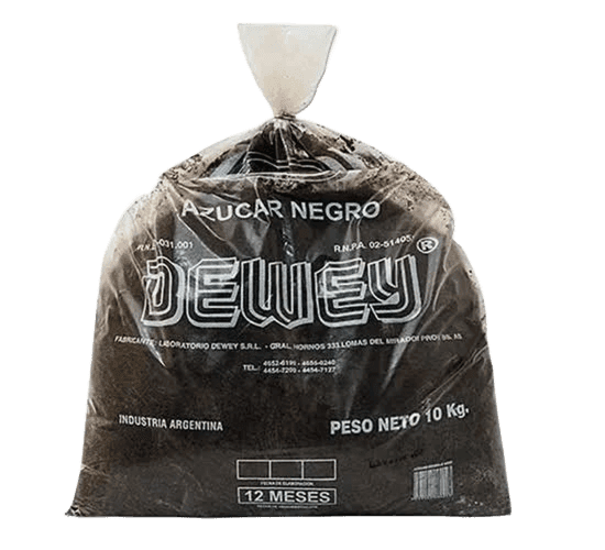 Azúcar negra dewey - bolsa 1 kg