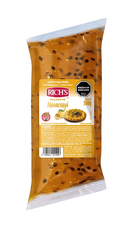 Pulpa relleno de maracuya richs - pouch