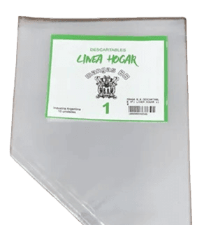 Mangas descartables plástico bb líneahogar n° 1 - 10 un