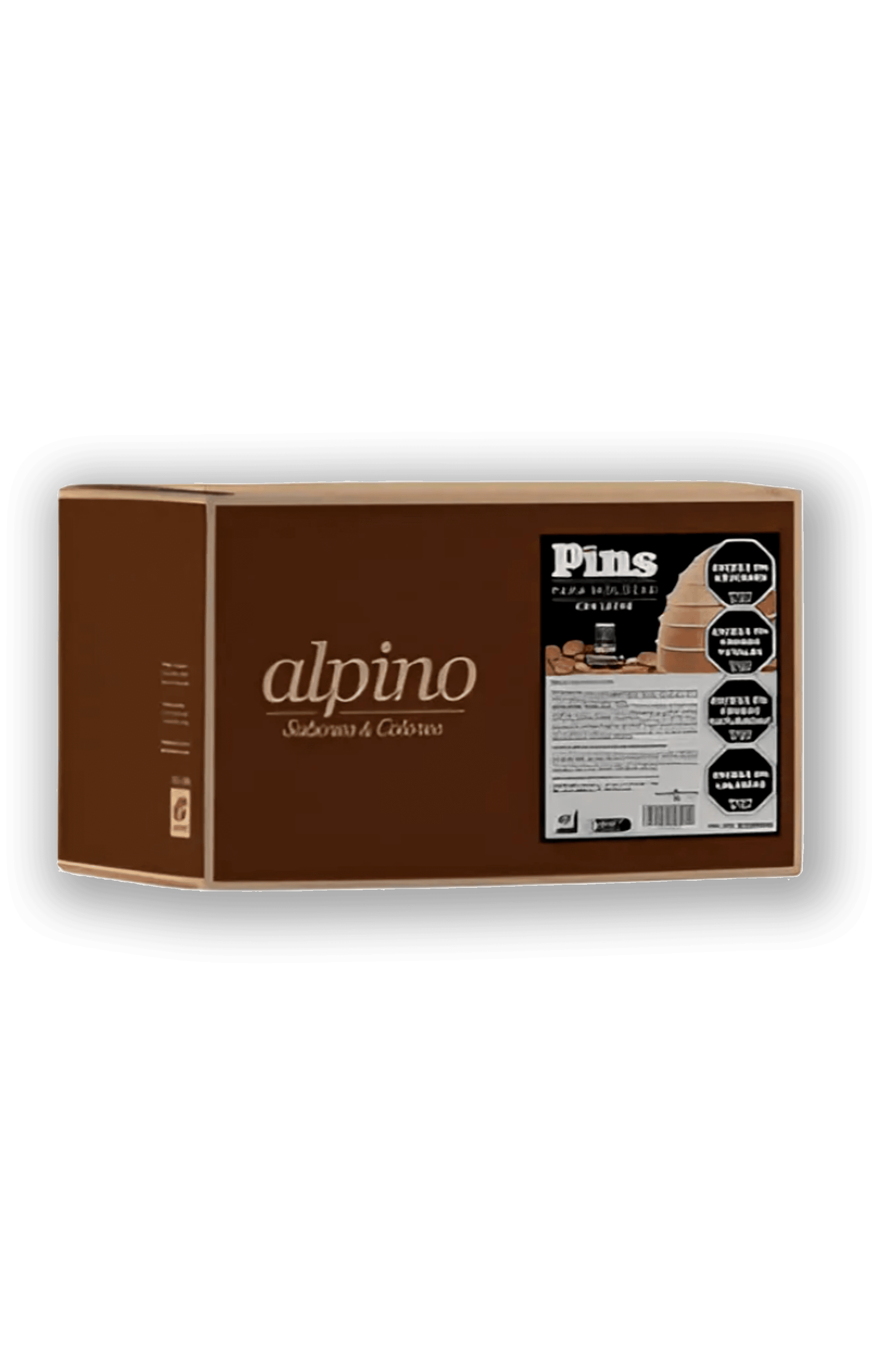 Pins con leche (cód. bam02p) alpino - caja 6 kg
