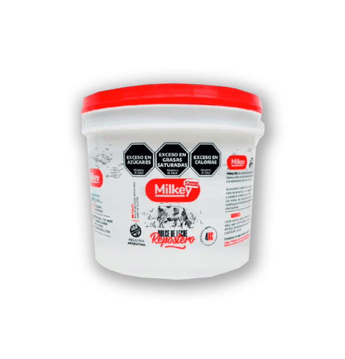 Dulce de leche repostero milkey - pote 4 kg