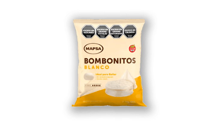 Baño blanco bombonitos - bolsa 1 kg