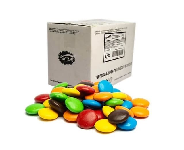 Mini confites rocklets - caja 9 kg