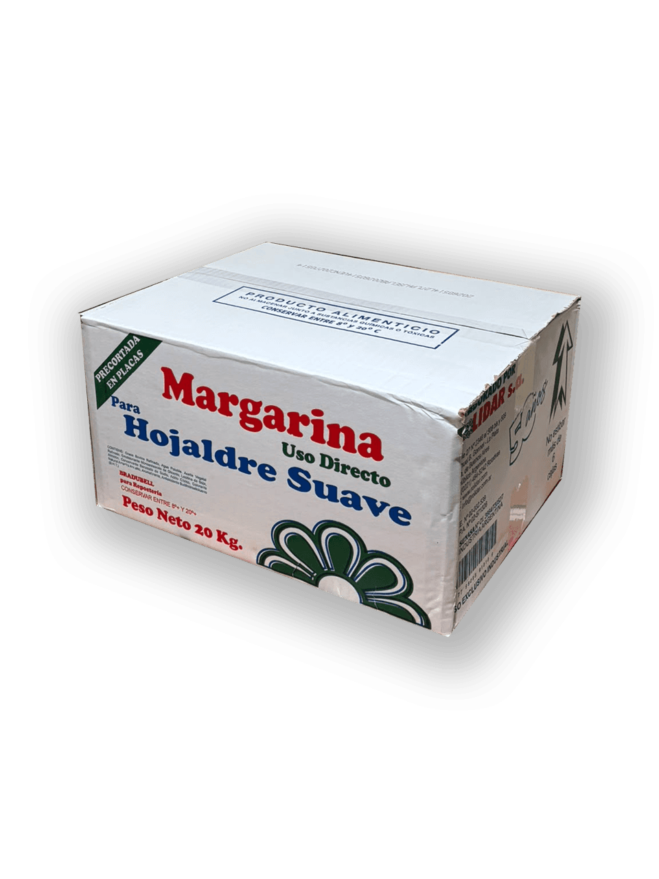 Margarina para Hojaldre suave Rolidar - 20 kg