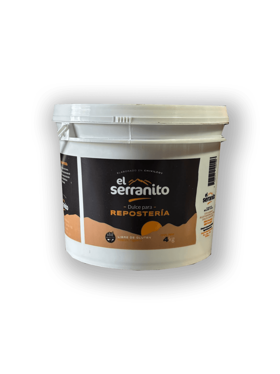 Dulce de leche repostero El serranito- pote 4 kg